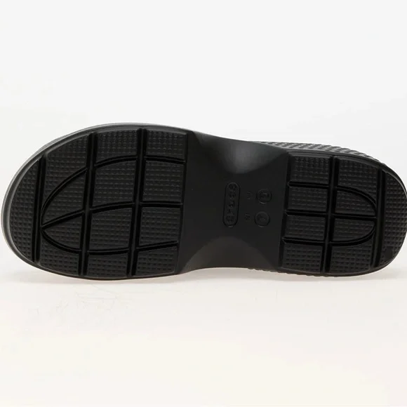 Crocs Stomp Black Loafer M6 W8 - Picture 5 of 6